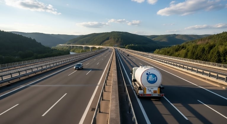 Adblue tack in the highway
