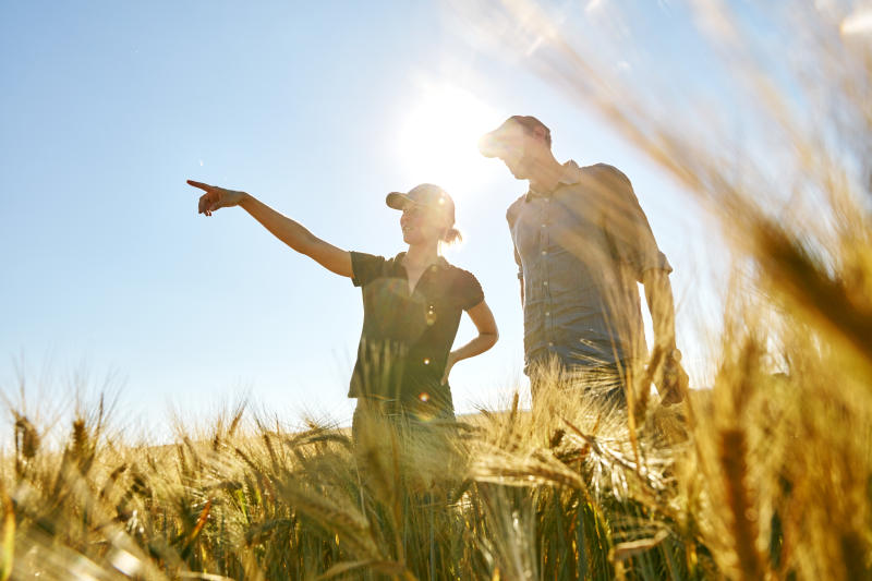 Lauksaimnieks māca lauksaimniekam par ilgtspējīgu lauksaimniecību