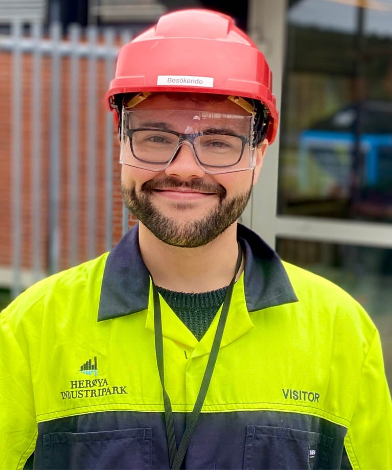 Dr. Jabir Ali Ouassou visiting Yara Porsgrunn and Herøya Industrial Park
