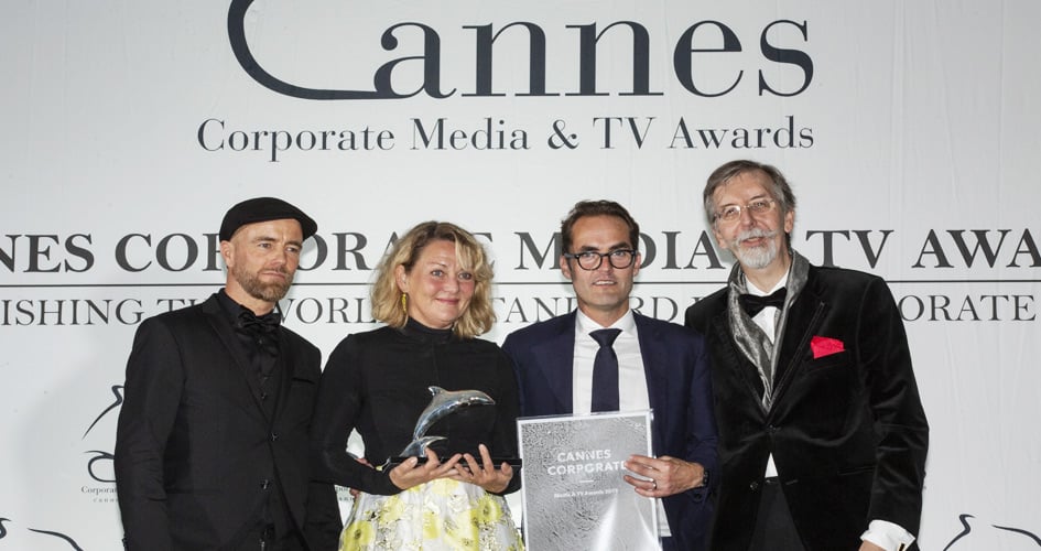 Yara and CFC receiving Cannes film award