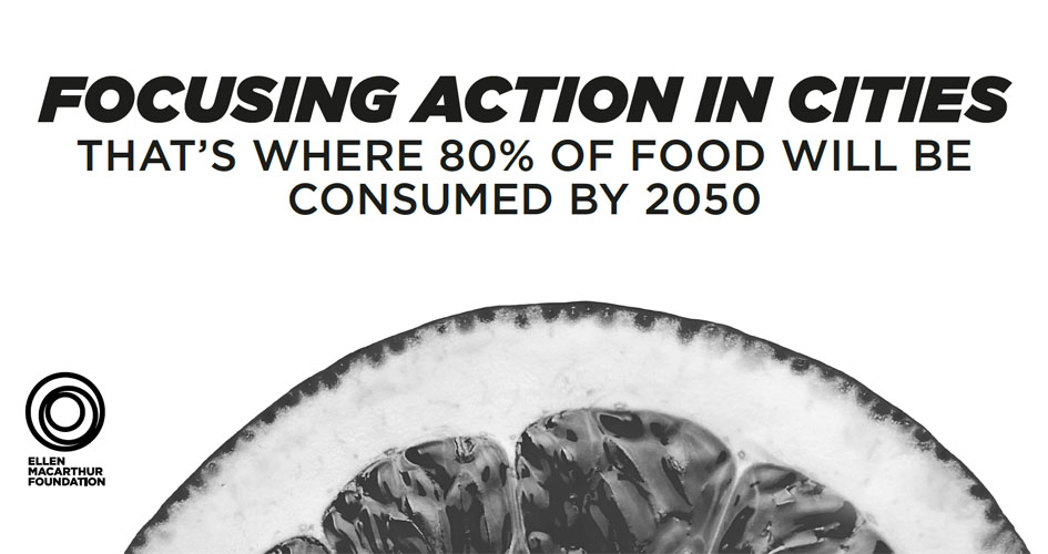 Ellen MacArthur Foundation Food initiative poster