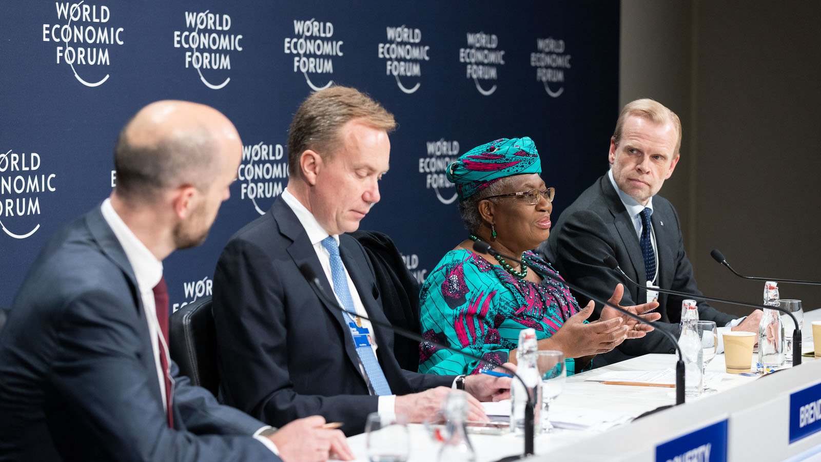 Yara and Svein Tore Holsether at WEF Davos Panel