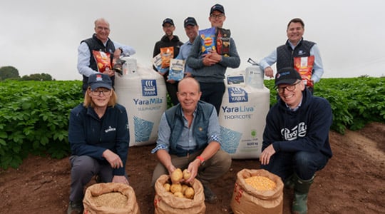 PepsiCo Europe and Yara partner to decarbonize crop production